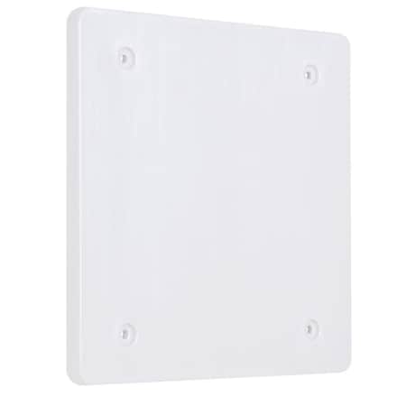 Weatherproof Cover, Double Gang Box Type, 2 Gang, Blank Cover Type MPN:PBC200WH