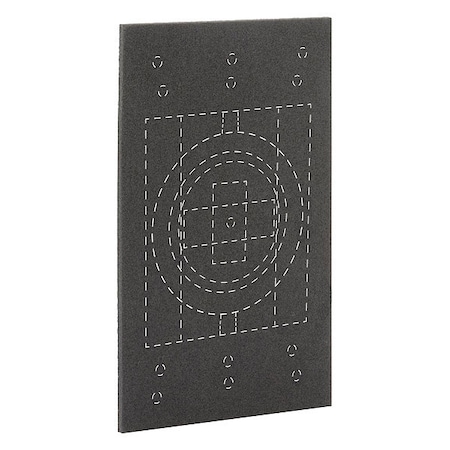 Cover Gasket, 0.063 in. L x 2.875 in. W x 4.625 in. H, Foam MPN:5019-0