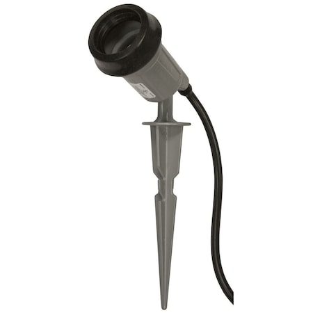 Weatherproof Portable Spike Light, Gray MPN:5792-0