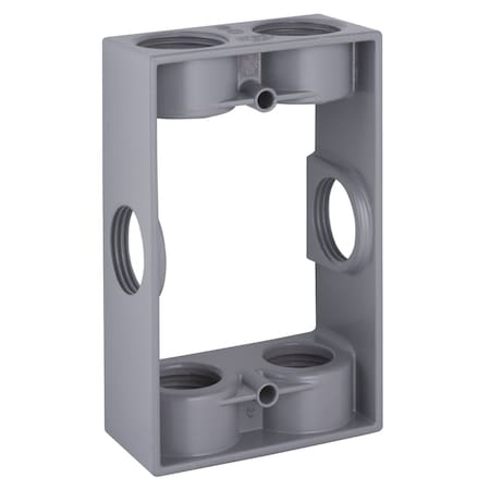 Weatherproof Extension Adapter, 1G, 6 Outl MPN:5405-0