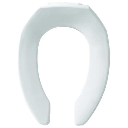 Toilet Seat Without Cover, Plastic, Elongated, White MPN:1955SSTFR-000