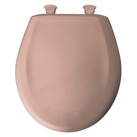 Toilet Seat With Cover, Plastic, Round, Wild Rose MPN:200SLOWT 243
