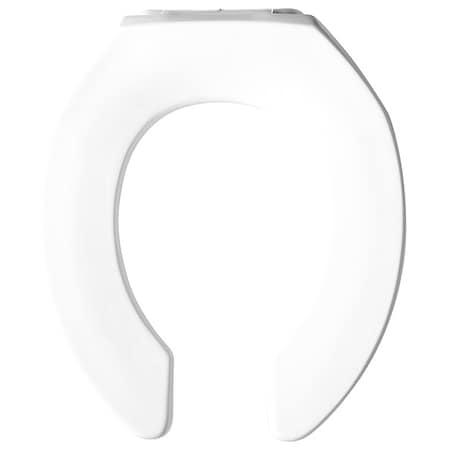Toilet Seat Without Cover, Non Self-Sustaining Check Hinge, Round, White MPN:2055CT-000