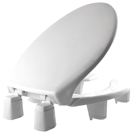 Toilet Seat With Cover, Lift-Off, Elongated, White MPN:3L2150T 000