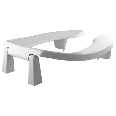 Toilet Seat Without Cover, Plastic, Elongated, White MPN:3L2155T-000