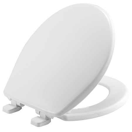 Toilet Seat With Cover, Slow Close Hinge, Round, White MPN:730SL 000