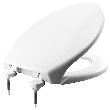 Toilet Seat With Cover, Plastic, Elongated, White MPN:7800TDG-000