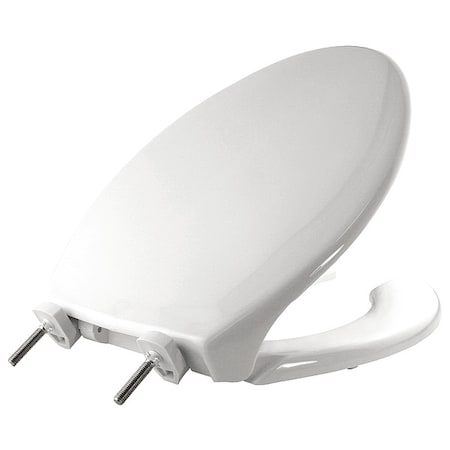 Toilet Seat With Cover, Plastic, Elongated, White MPN:7850TDG-000