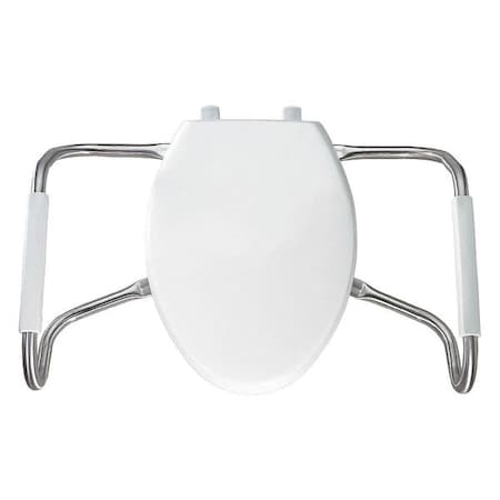 Toilet Seat With Cover, Plastic, Elongated, White MPN:MA2100T 000