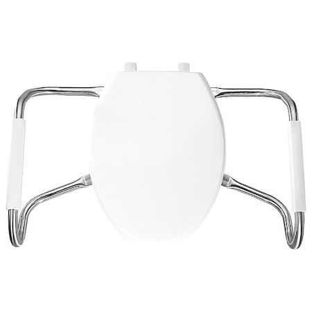 Toilet Seat With Cover, Plastic, Elongated, White MPN:MA2150T-000
