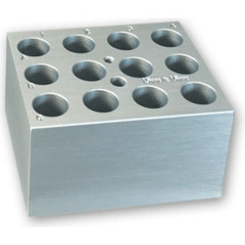Benchmark Scientific Dry Bath Block 12 x 15mm or 16mm Test Tubes BSW1516