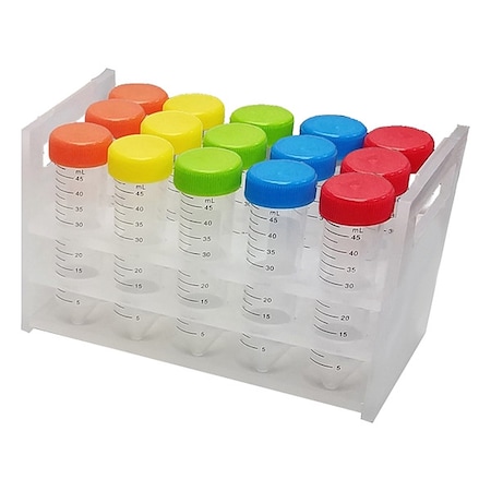 Clamp Tube Rack, 15X50Ml, Tubes MPN:H1000-MR-T50