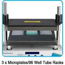 Benchmark Scientific Rack for BenchMixer XL & XLQ 96 x 0.2ml Tubes or Strips 3/Pk BV1010-MP02