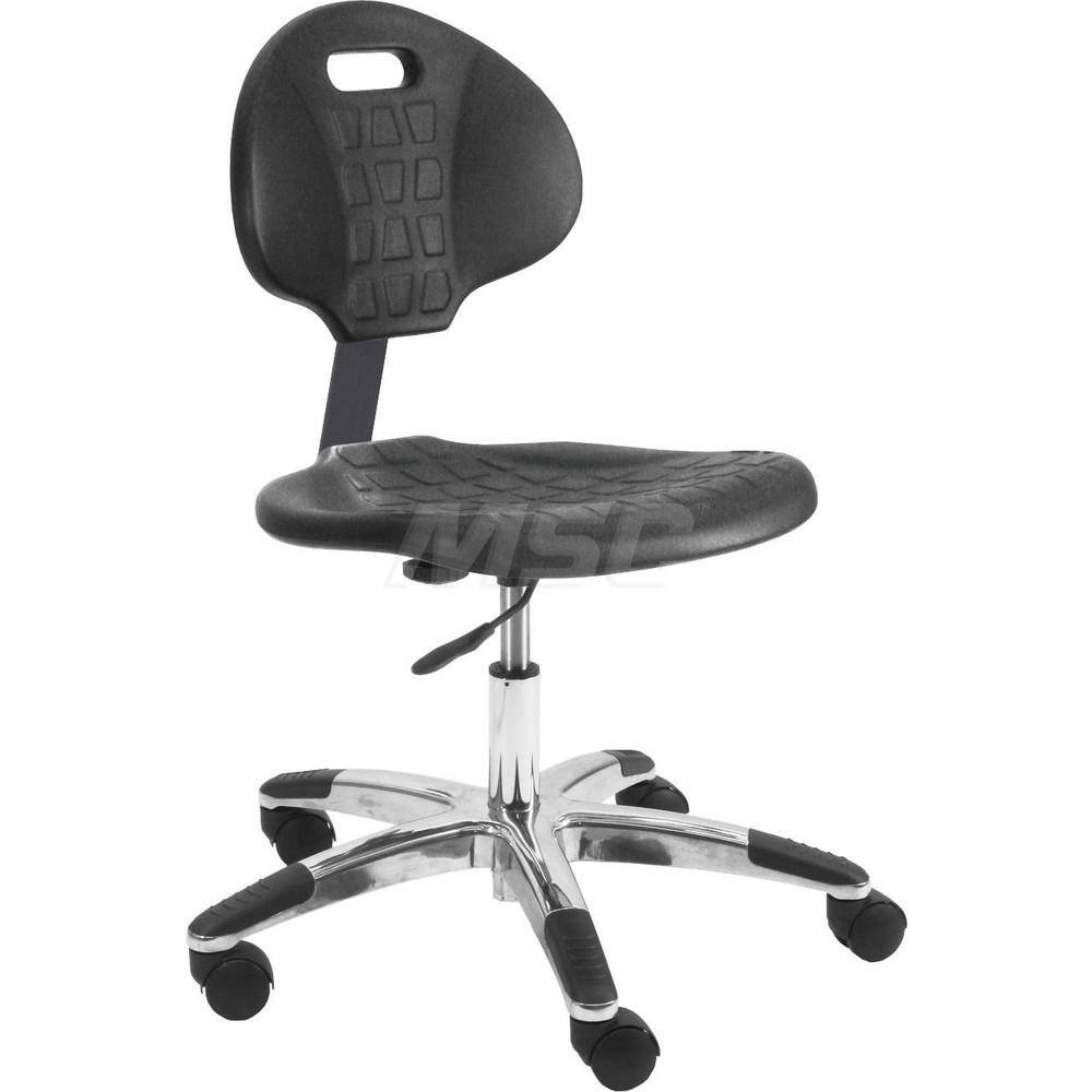 Task Chair: Polyurethane, Black MPN:LAS-U-TLC