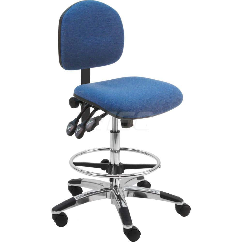 ESD Task Chair: Fabric, Blue MPN:LAT-FA-TLC-BL