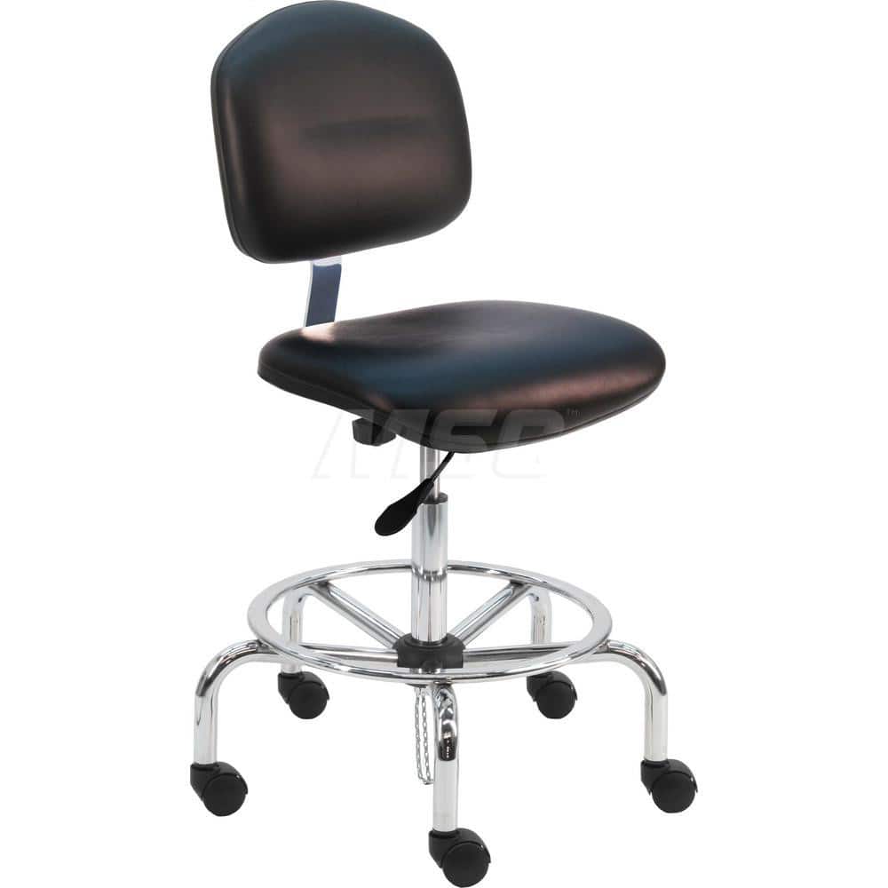 Task Chair: Vinyl, Black MPN:LCT-DCR1A-BK