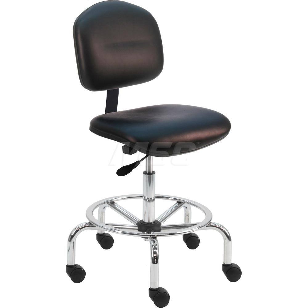 Task Chair: Vinyl, Black MPN:LCT-VCR1B-BK