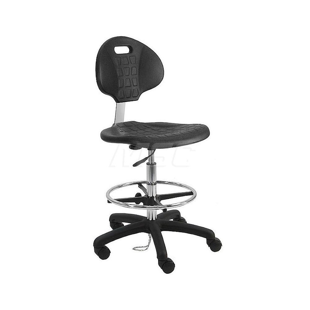 Task Chair: Polyurethane, Black MPN:LNT-DUA