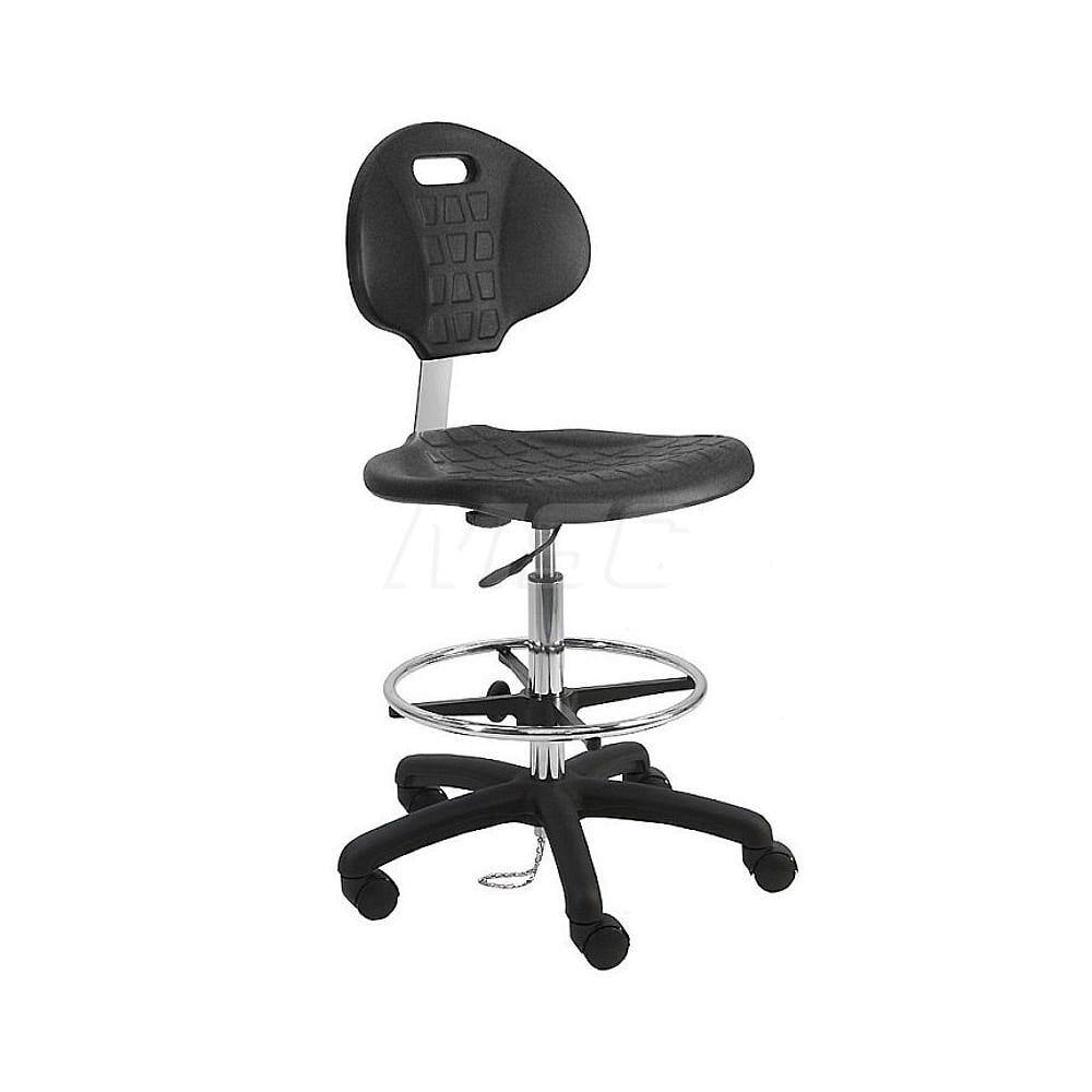 Task Chair: Polyurethane, Black MPN:LNT-DUB