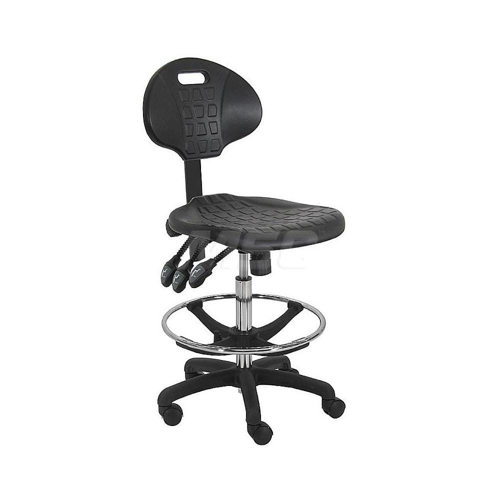 Task Chair: Polyurethane, Black MPN:LNT-UBW-TLC