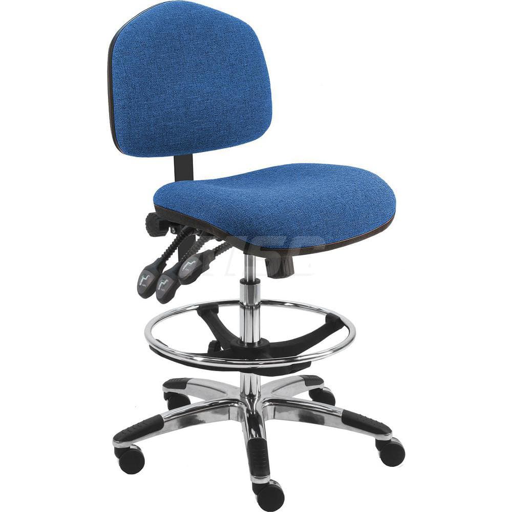 ESD Wide Task Chair: Fabric, Black MPN:WAT-FA-TLC-BL