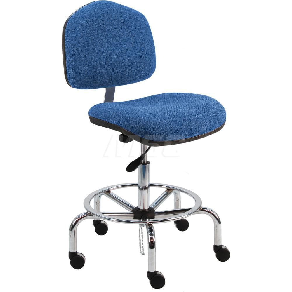 Task Chair: Fabric, Navy Blue MPN:WCT-DF1A-NBL