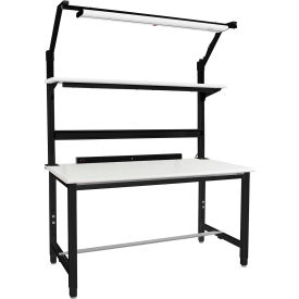 BenchPro™ Kennedy Complete Workstation with Formica™ Laminate Top 72