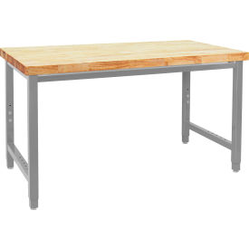 BenchPro™Kennedy Workbench with Maple Butcher Block Square Edge Top 60