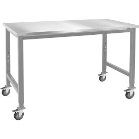 BenchPro™ Kennedy Mobile Workbench with Stainless Steel Square Edge Top 117