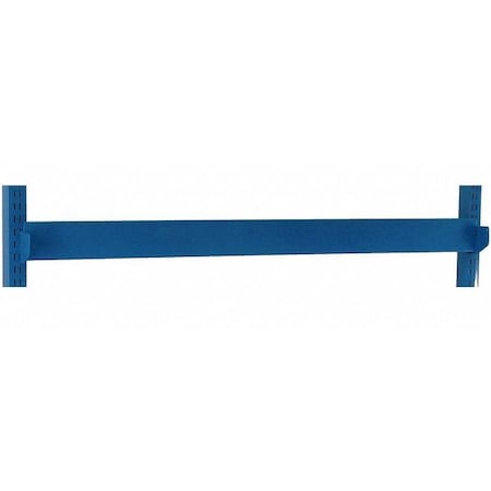 Bin Rail, 72 W x 1-1/2 D x 4 in. H, Blue MPN:B72