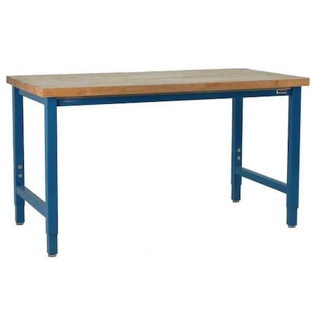 Bolted Workbenches, Butcher Block, 60