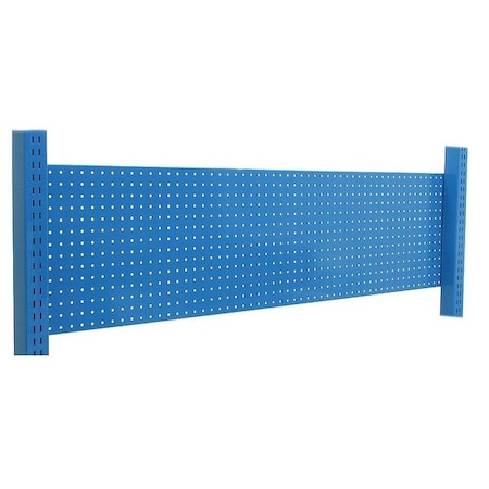 Pegboard Backwall, 50 W x 2 D x 16 H, Gray MPN:PB48