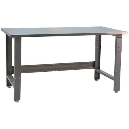 Bolted Workbenches, Stainless Steel, 72
