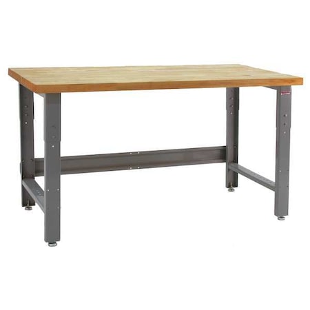 Bolted Workbenches, Butcher Block, 72