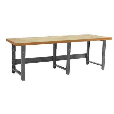 Bolted Workbenches, Butcher Block, 120