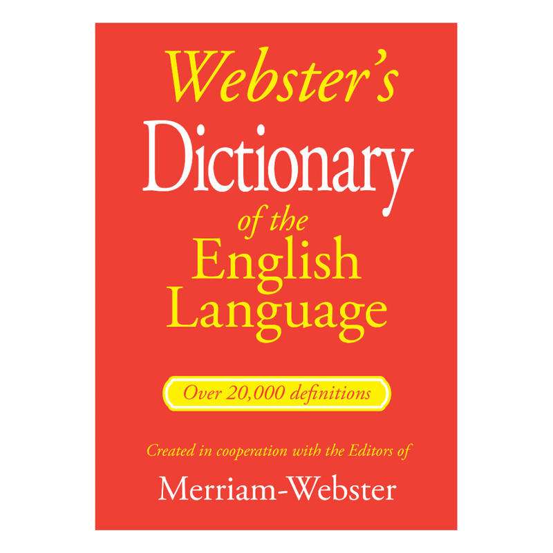 Websters Dictionary Of The English Language (Min Order Qty 41) MPN:13861