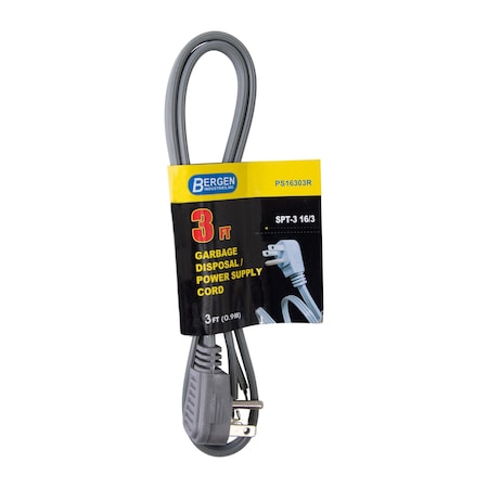 Appliance Power Cord 3FT.16/3 Garbage D MPN:PS16303R