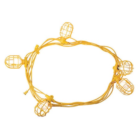 Temp Light Stringer, 50 ft, 12/3, 5 Light MPN:GL50123MPC