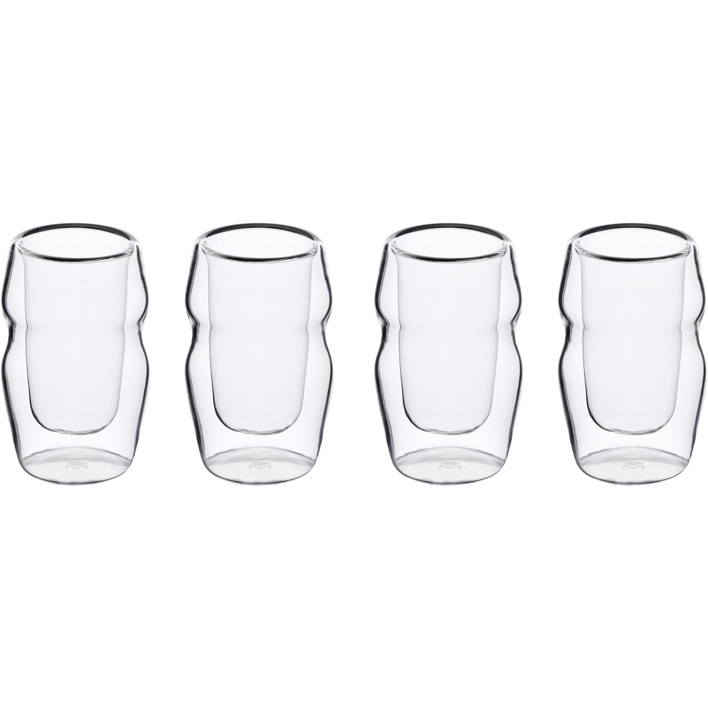 Bergner MasterPro Mixology Shot Glasses, 1.69 Oz, Clear, Set Of 4 Shot Glasses MPN:MPUS60300