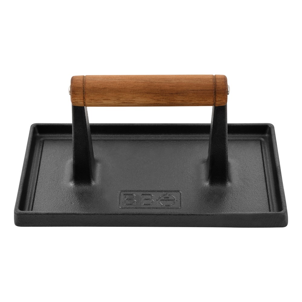 Masterpro Bergner Iron Grill Press, 9in, Black MPN:MPUS16307BLK