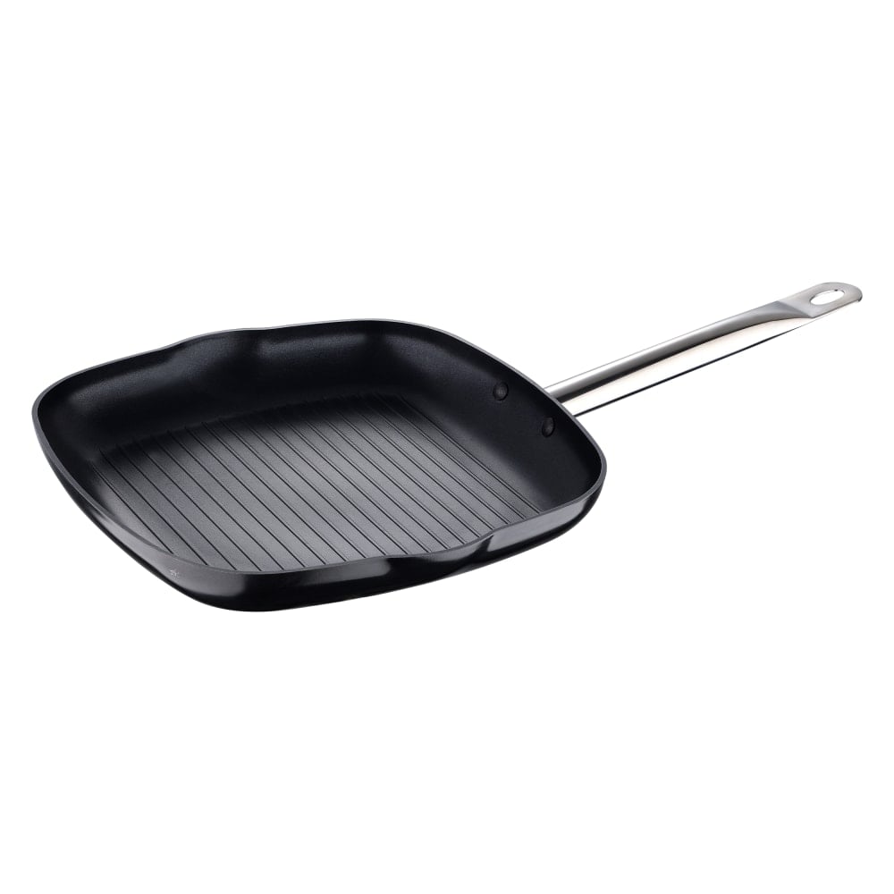 Bergner Prochef Square Grill Pan, 11in, Black MPN:BGUS12023BLK