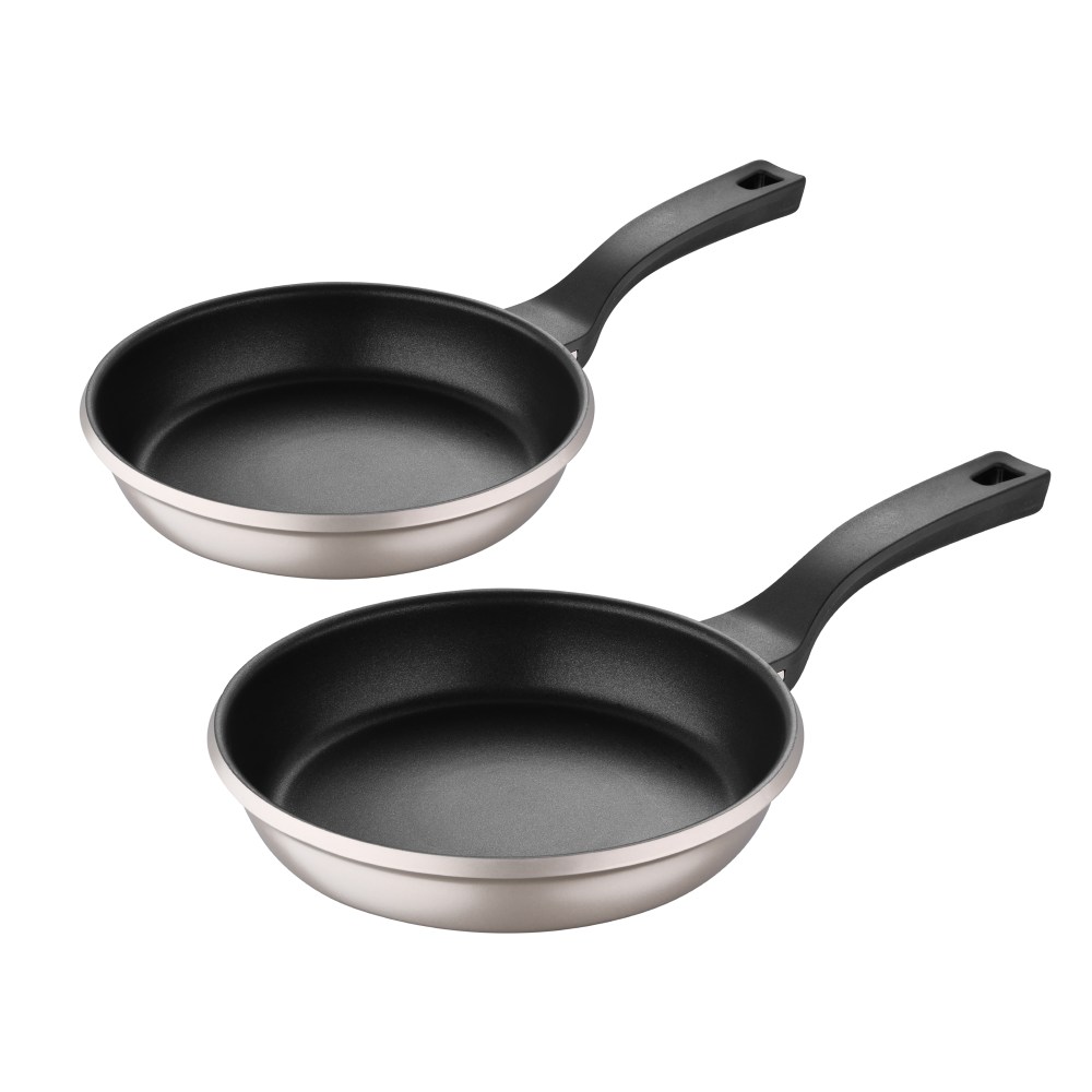 Bergner 2-Piece Fry Pan Set, Champagne MPN:BGUS14002CHP