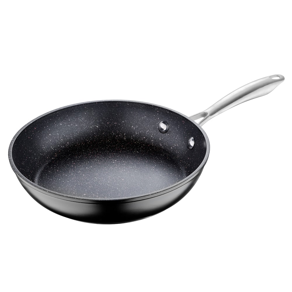 Masterpro Aluminum Non-Stick Fry Pan, 9-1/2in, Black MPN:MPUS13001BLK