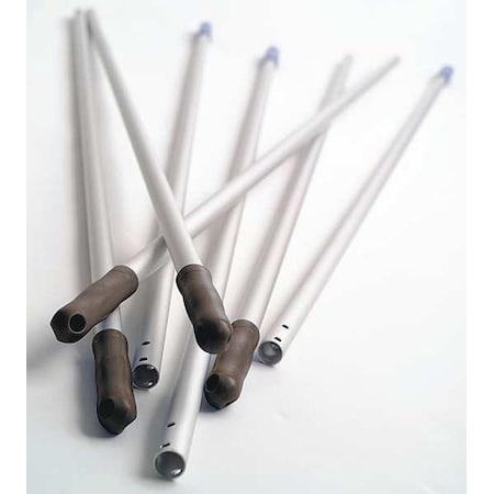37-25/64 in to 70-55/64 in L Telescoping Mop Handle, Silver MPN:BCR.T2HANDLE.1