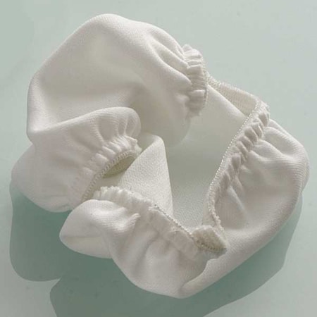 Elastic Cover Isolator Cleaning, White, Polyester, PK26 MPN:EC360.EC.6