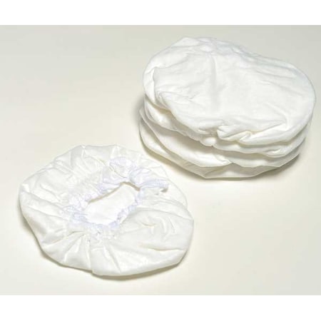 Elastic Cover Isolator Cleaning, White, Nonwoven, PK5 MPN:EC360.NW.40