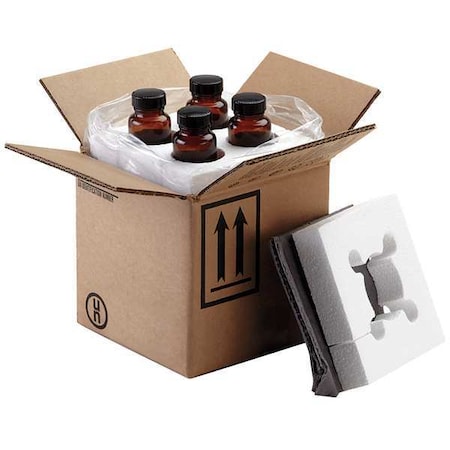 HAZMAT Shipping Kit, (4) 8 oz Bottles, PK4 MPN:HMS-6451M