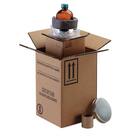 HAZMAT Shipping Kit, 32 oz. Bottle, PK4 MPN:HMS-6642M