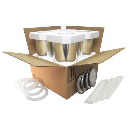 HAZMAT Shipping Kit, (4) 1 gal. Cans, PK20 MPN:HMS-67030