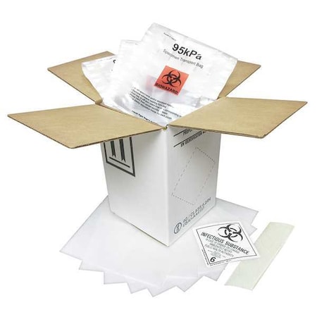 HAZMAT Shipping Kit, 10.25 In x 14 In, PK2 MPN:HMS-6925M